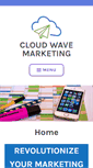 Mobile Screenshot of cloudwavemarketing.com